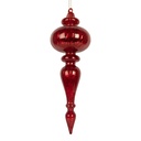 Weihnachtskugel Rot Ø 9x28 cm