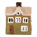 Decoration House Green Beige 11x7x13 cm