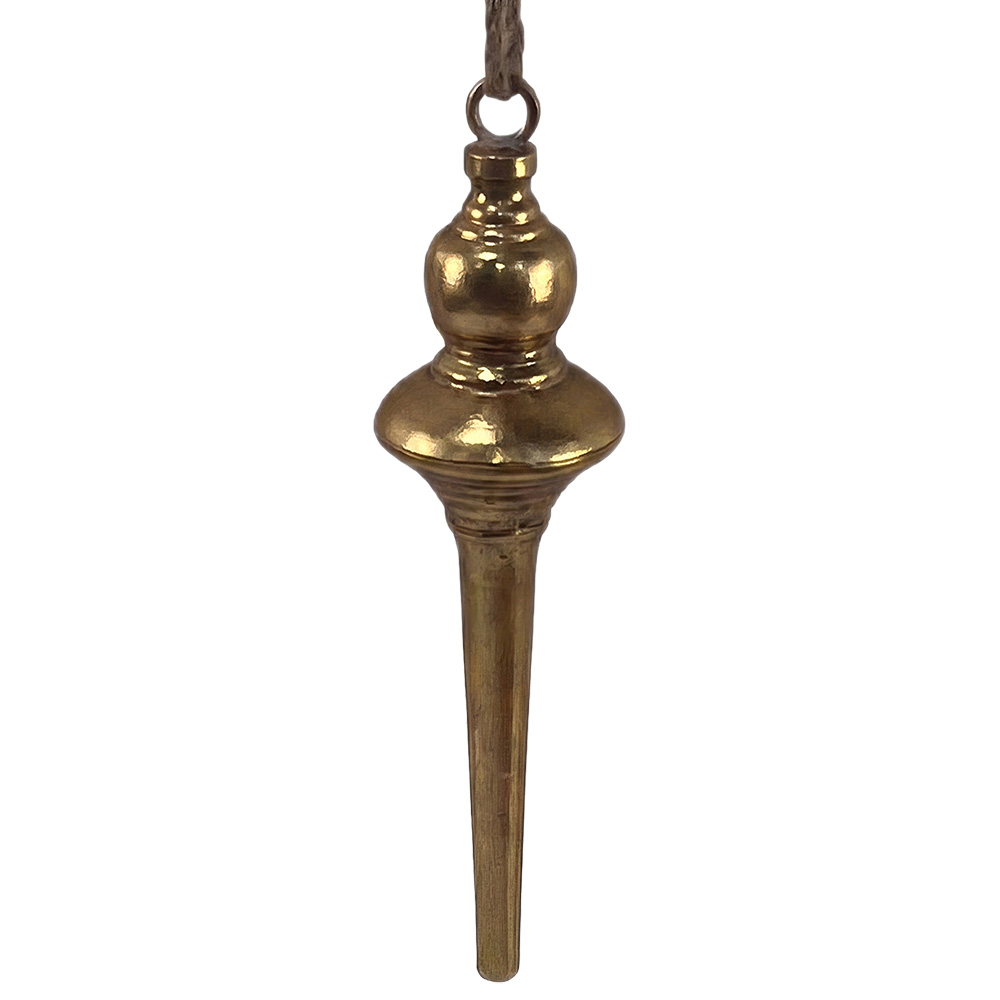 Decoratie hanger kerst Ø 9x37 cm