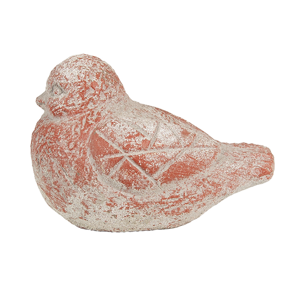 Decoratie vogel 14x9x10 cm