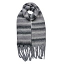 Schal Damen Grau 39x200 cm