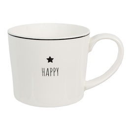 [6CEMU0145] Mug White 12x8x7 cm / 275 ml