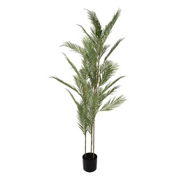 [5PL0231] Decoratie kunstplant palm 25x25x180 cm