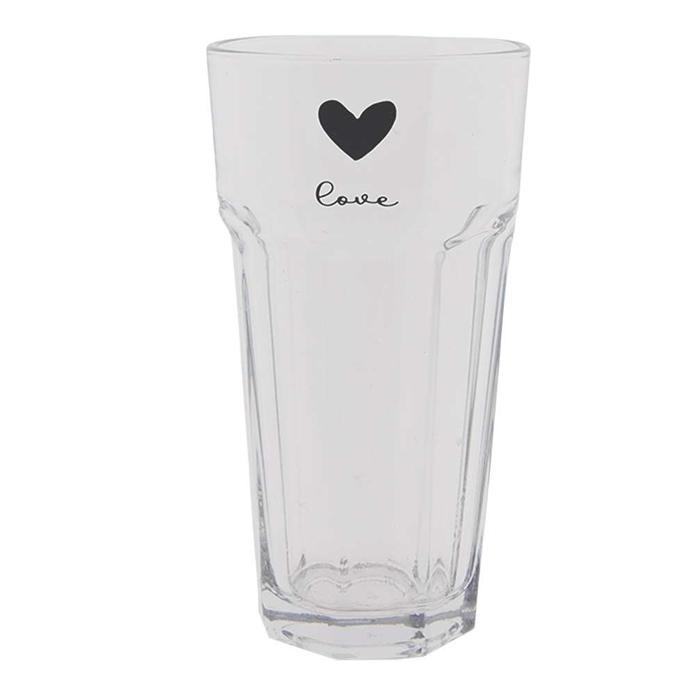 Wasserglas Transparent Ø 8x15 cm / 320 ml