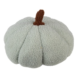 [66590L] Decorazione Zucca Verde Marrone Ø 35x22 cm