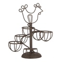 Porte-Oeufs Marron Ø 17x23 cm