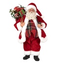 Decoratie kerstman 16x10x27 cm