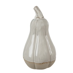 [6CE1594M] Deko Kürbis Beige Ø 9x15 cm