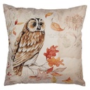 Cushion Cover Beige Brown 45x45 cm