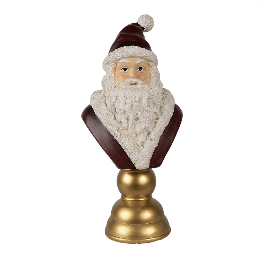 Decorazione Natalizie Babbo Natale Rosso Bianco 19x15x40 cm
