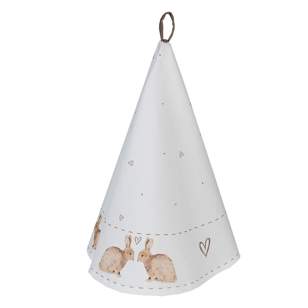 Torchon Beige Marron Ø 80 cm