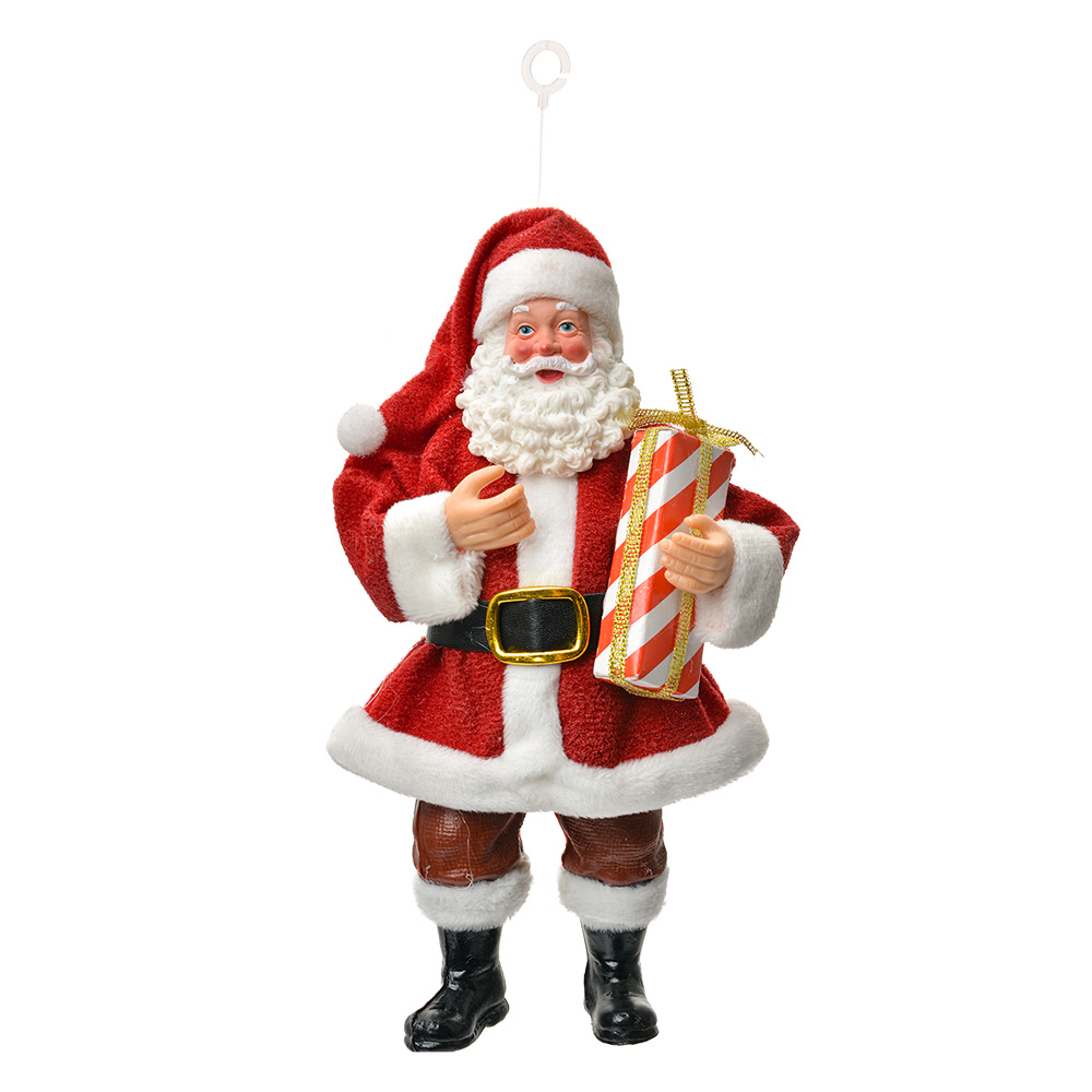 Decoratie Hanger Kerstman 10x6x17 cm