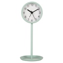 Alarm Clock Analog Green Ø 9x21 cm / 1xAA