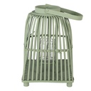Tealight Holder Green 24x24x36 cm