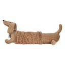 Decoratie hond 58x20x21 cm