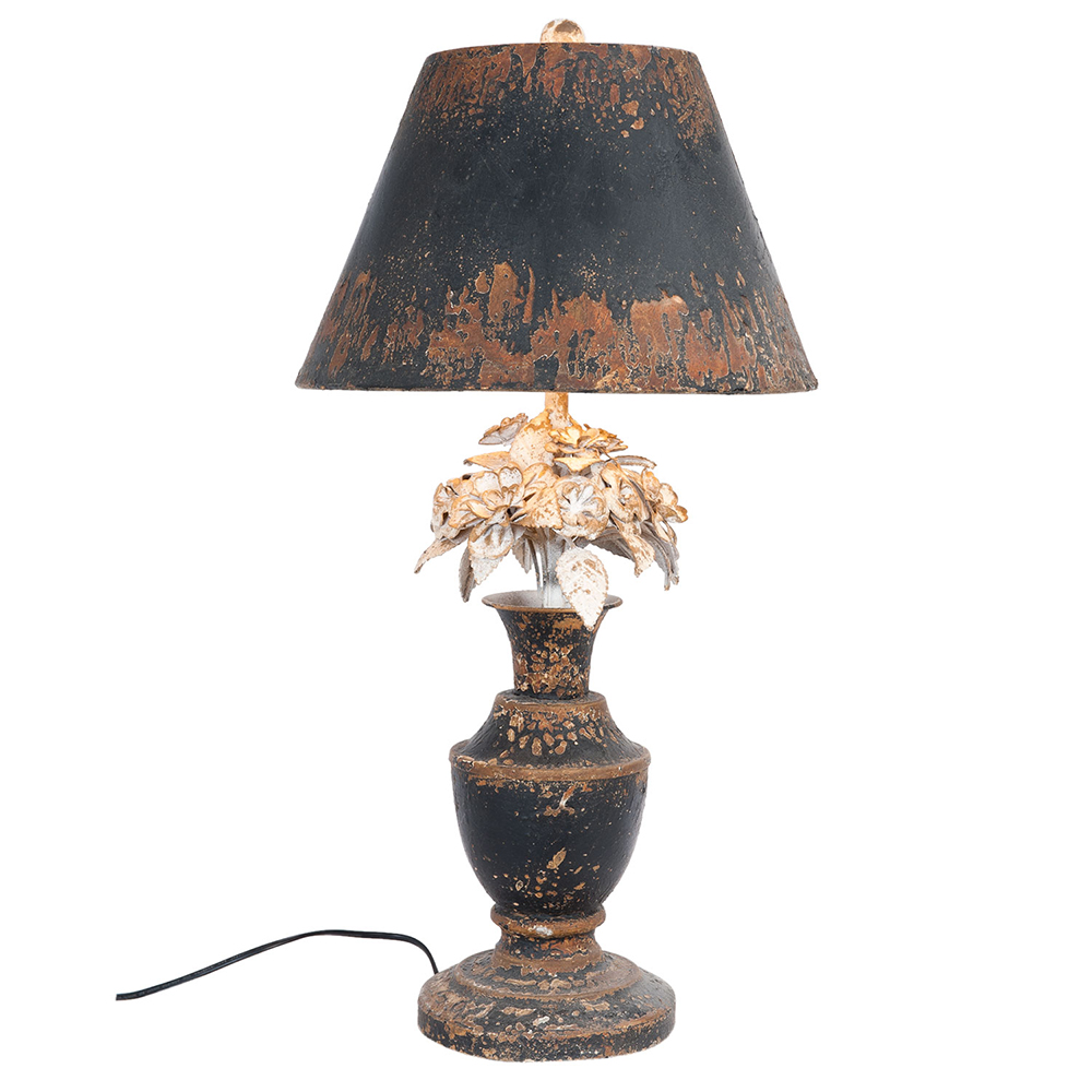 Lampe de table Gris Ø 36x73 cm E27/max 1x60W