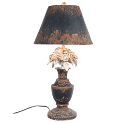 [5LMP186] Lampe de table Gris Ø 36x73 cm E27/max 1x60W