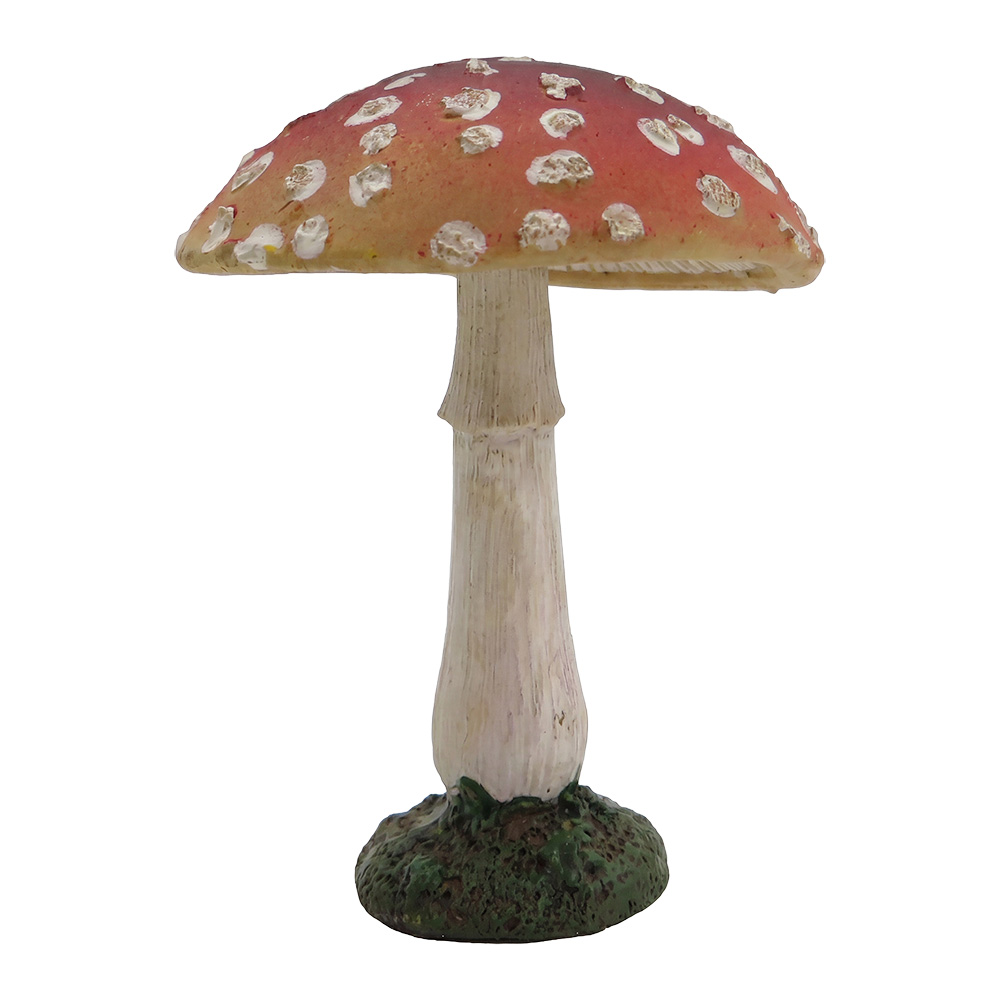 Dekoration Pilz Rot Weiß Ø 7x10 cm