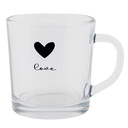 Teeglas Transparent 11x8x9 cm / 250 ml