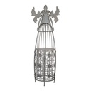 Wine-rack angel grey 79x62x207 cm