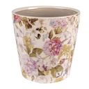 Pot de fleurs d'intérieur Rose, Beige Ø 14x13 cm