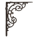 Regalwinkel Braun 4x29x22 cm