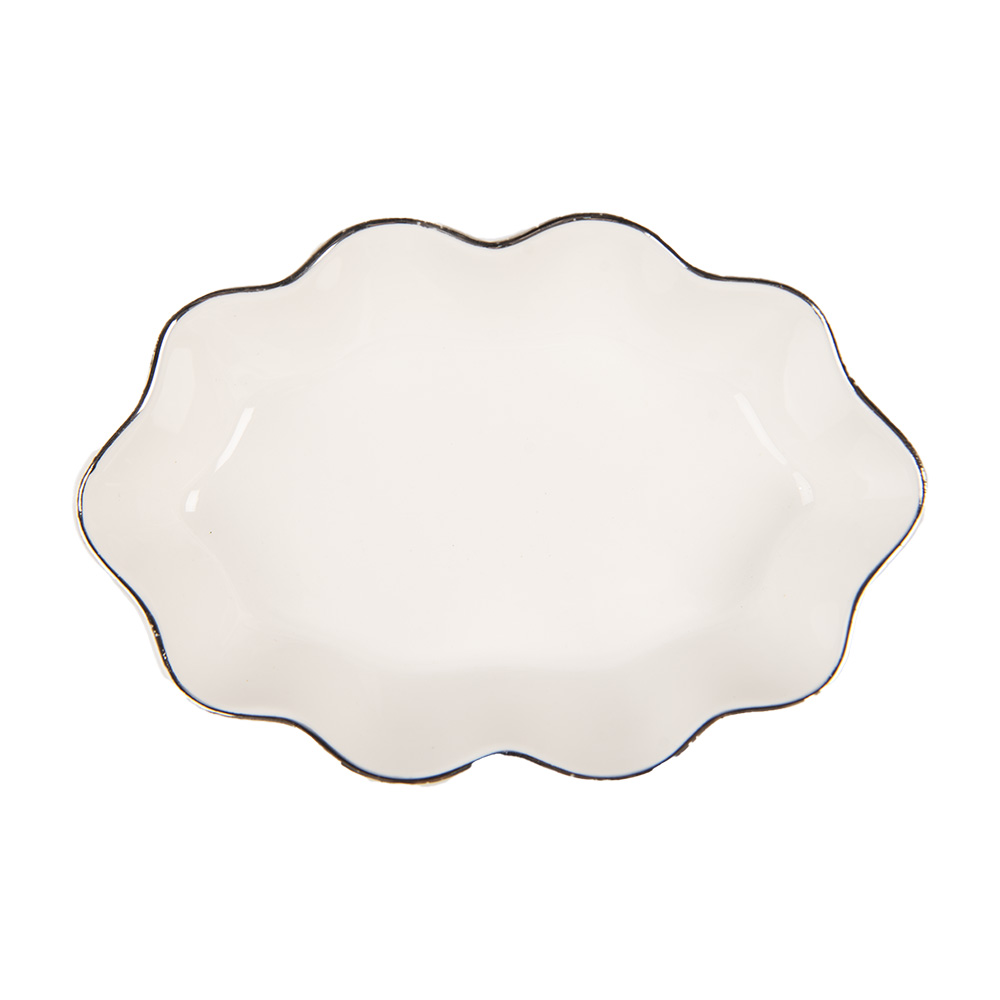 Soap Dish White 15x10x3 cm