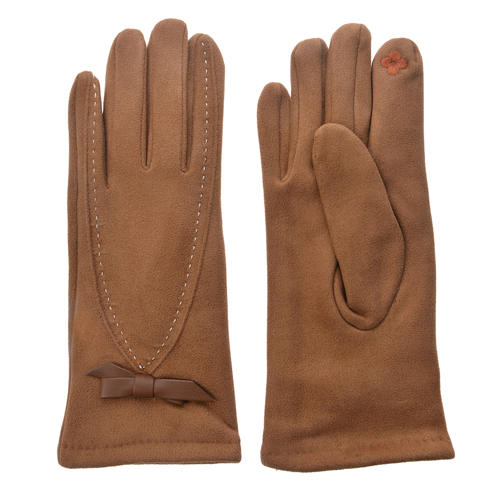 Handschoenen 8x24 cm bruin