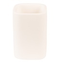 Toothbrush Holder White 7x7x10 cm