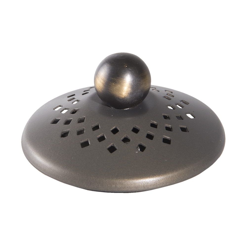LO-6 cm kaphouder bruin of brons