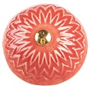 Poignée de porte Rouge Beige Ø 4x3 cm / S3 cm
