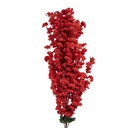 Decorative Artificial Branch with flowers Red Green 15x10x100 cm