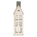 Decoration House White Green 17x8x38 cm