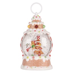 [6PR6164] Sneeuwbol met LED 13x8x22 cm / 3xAAA