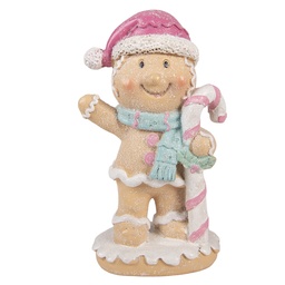 [6PR6304] Decoratie peperkoekpop 9x6x16 cm