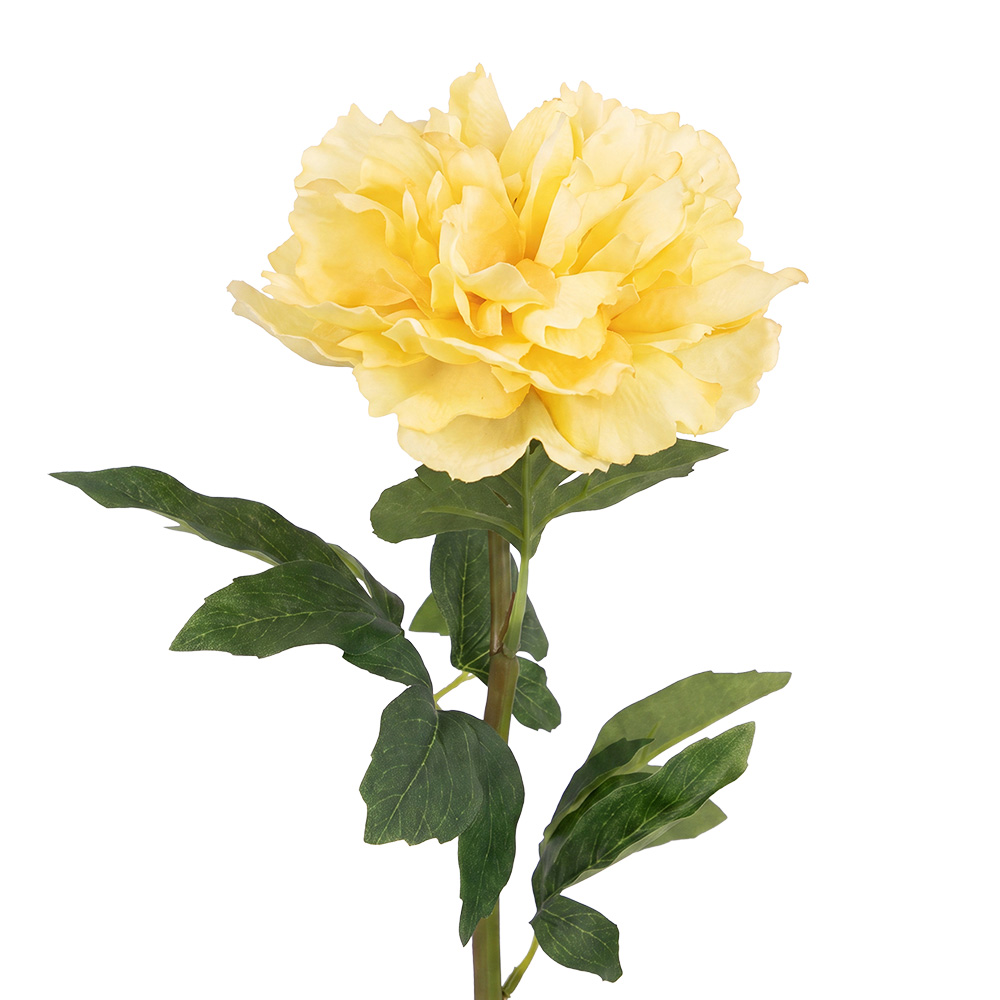 Decoratie tak met bloemen 58 cm