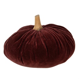 [65415] Deko Kürbis Rot Ø 25x16 cm