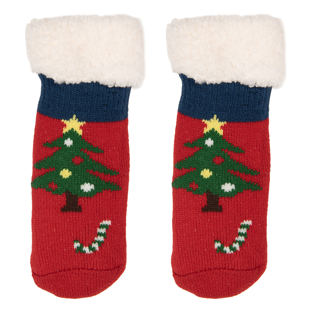Calzini per Bambini Rosso Verde one size