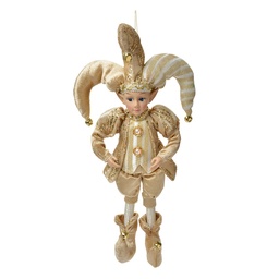[66220] Decoratie hanger elf 14x10x38 cm