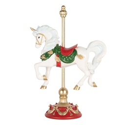 [6PR6266] Decoratie hobbelpaard 16x8x22 cm