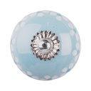 Pomello per Porta Blu Ø 4x4 cm / S4 cm