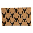 Doormat Inside Brown 75x45x1 cm