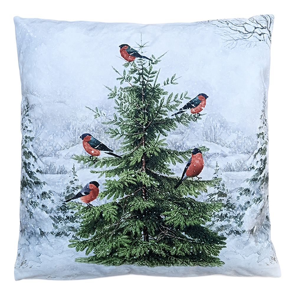 Coussin rempli Blanc Vert 45x45x4 cm