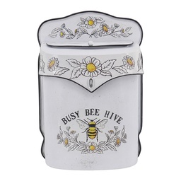 [6Y6036] Cassetta Postale Bianco Verde 24x10x35 cm
