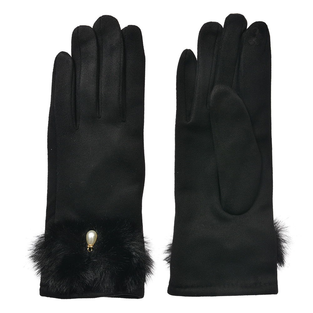 Gants d'hiver Noir 9x23 cm