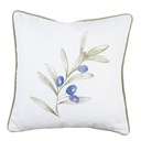Coussin Beige Vert 40x40 cm