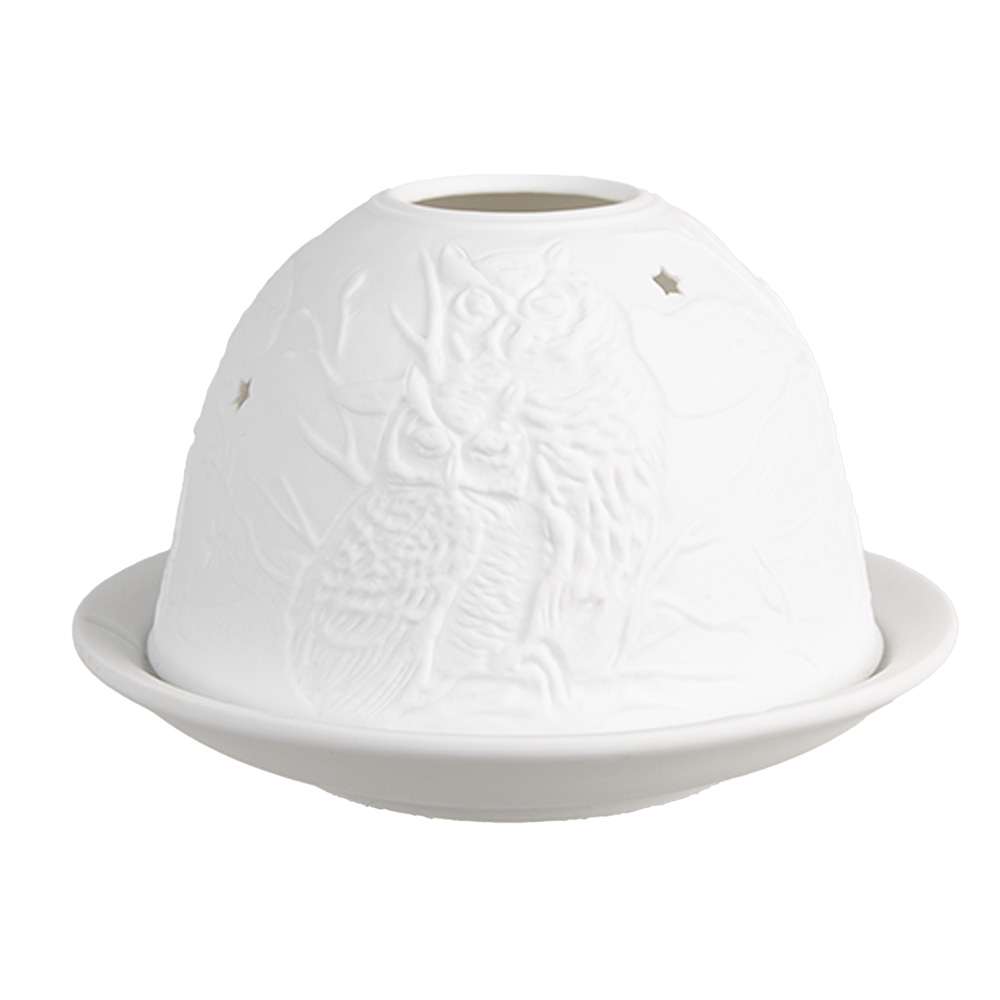 Waxinelichthouder Ø 12x8 cm