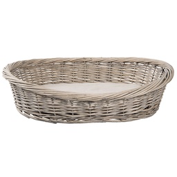 [5RO0388] Dog Bed Grey 74x57x19 cm