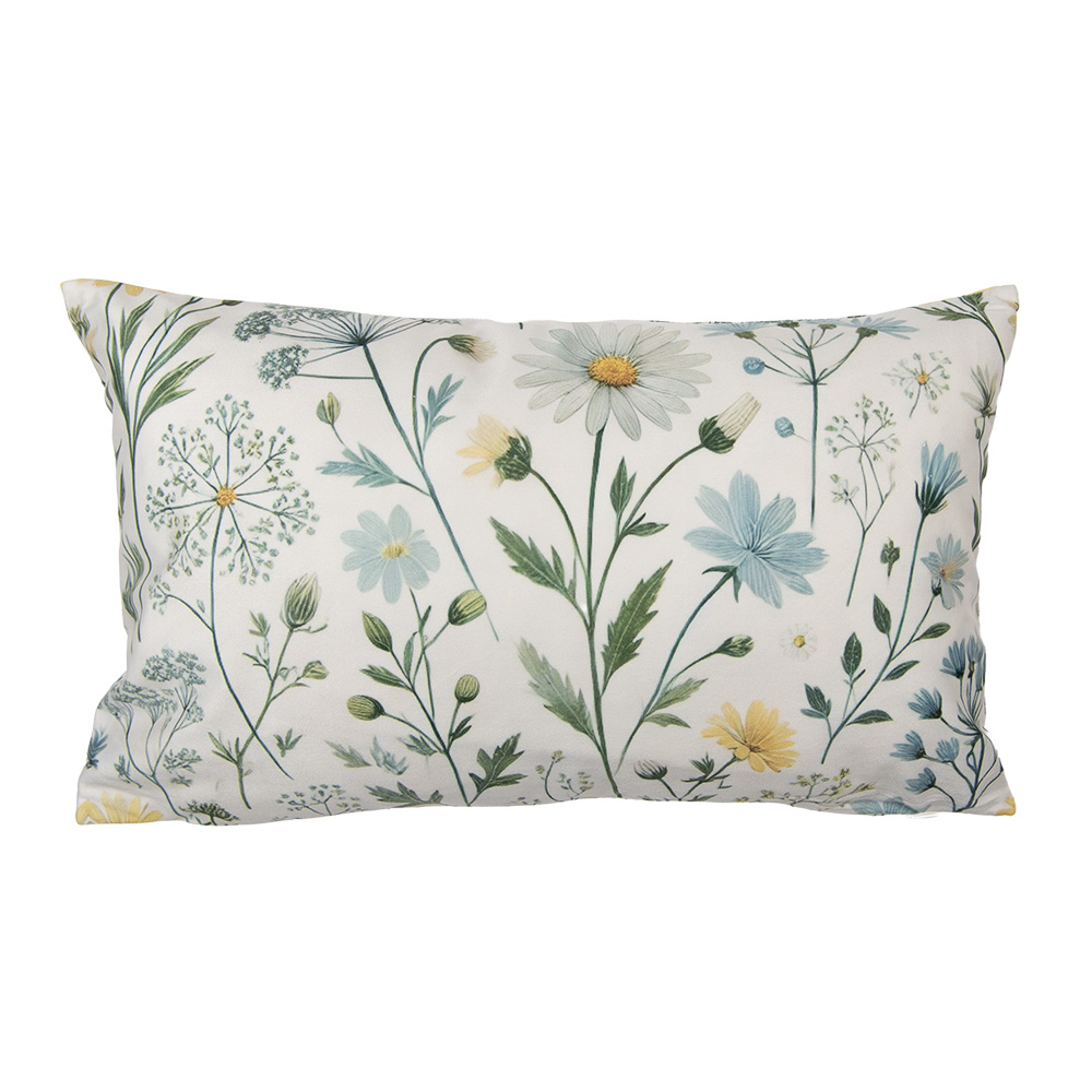 Housse de coussin Beige Vert 35x50 cm