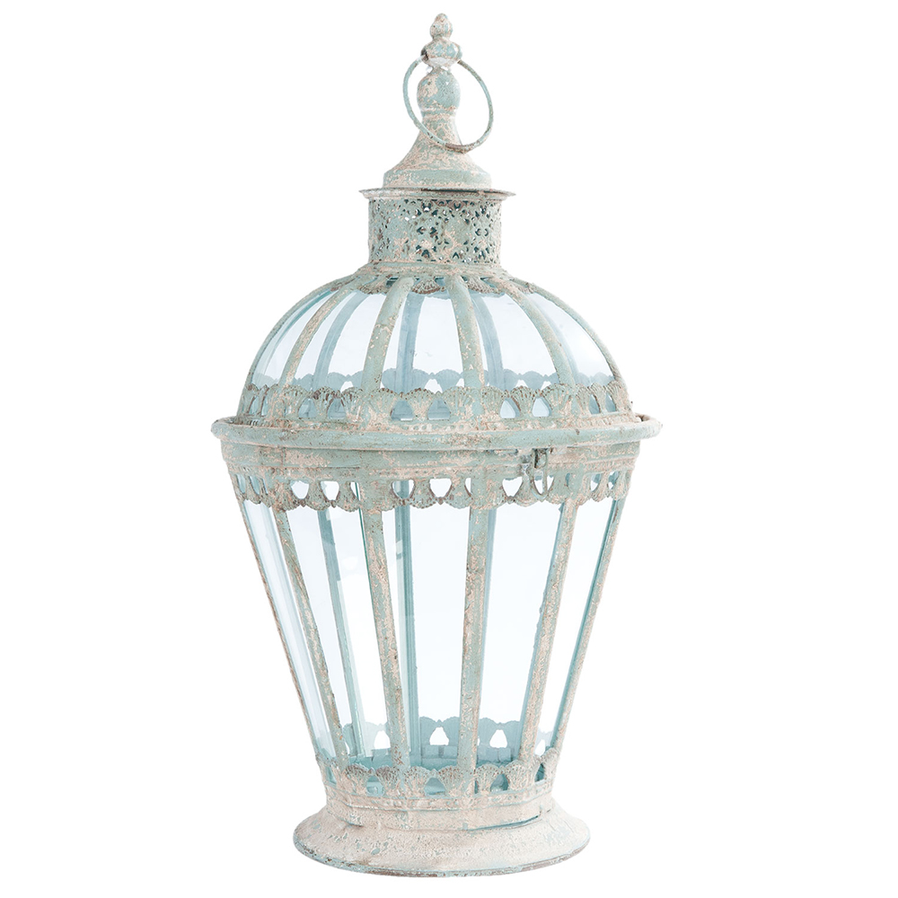 Lantern White Ø 29x55 cm